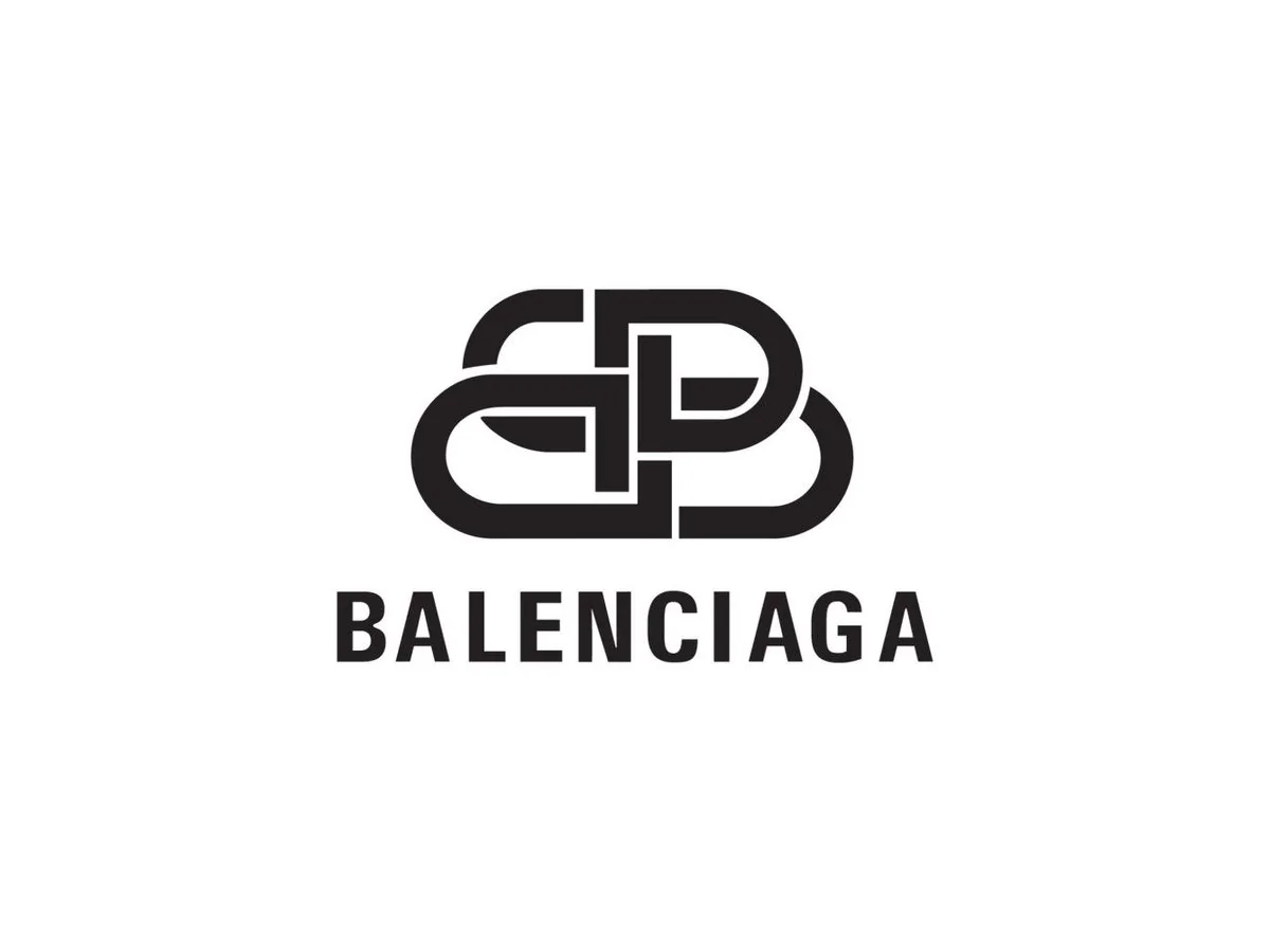 Balenciaga logo as an example of modern brand typography