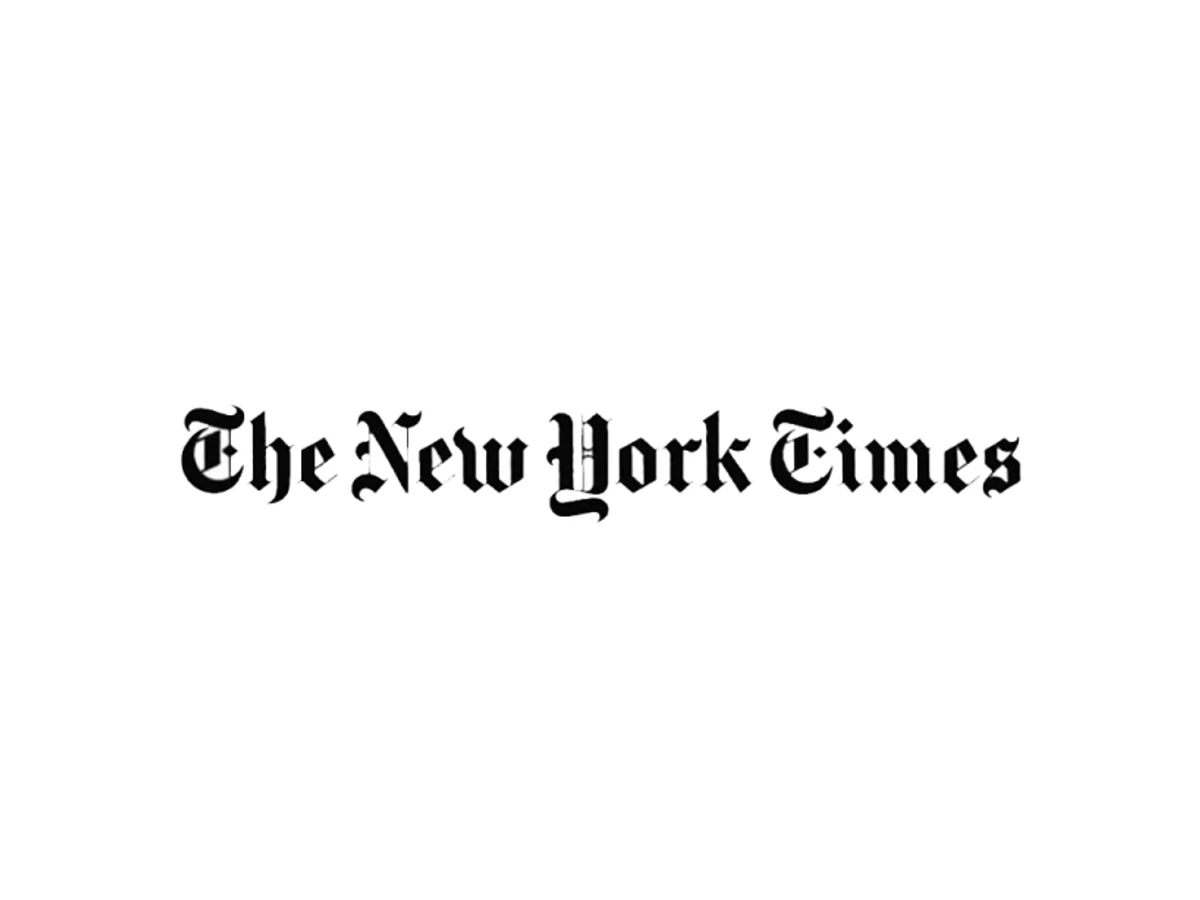 The New York Times logo as an example of traditional editorial typography